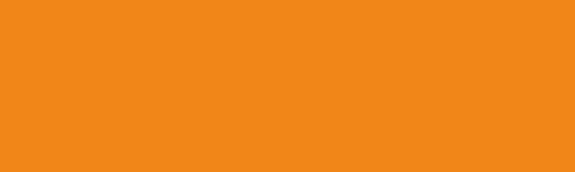 A bright orange box