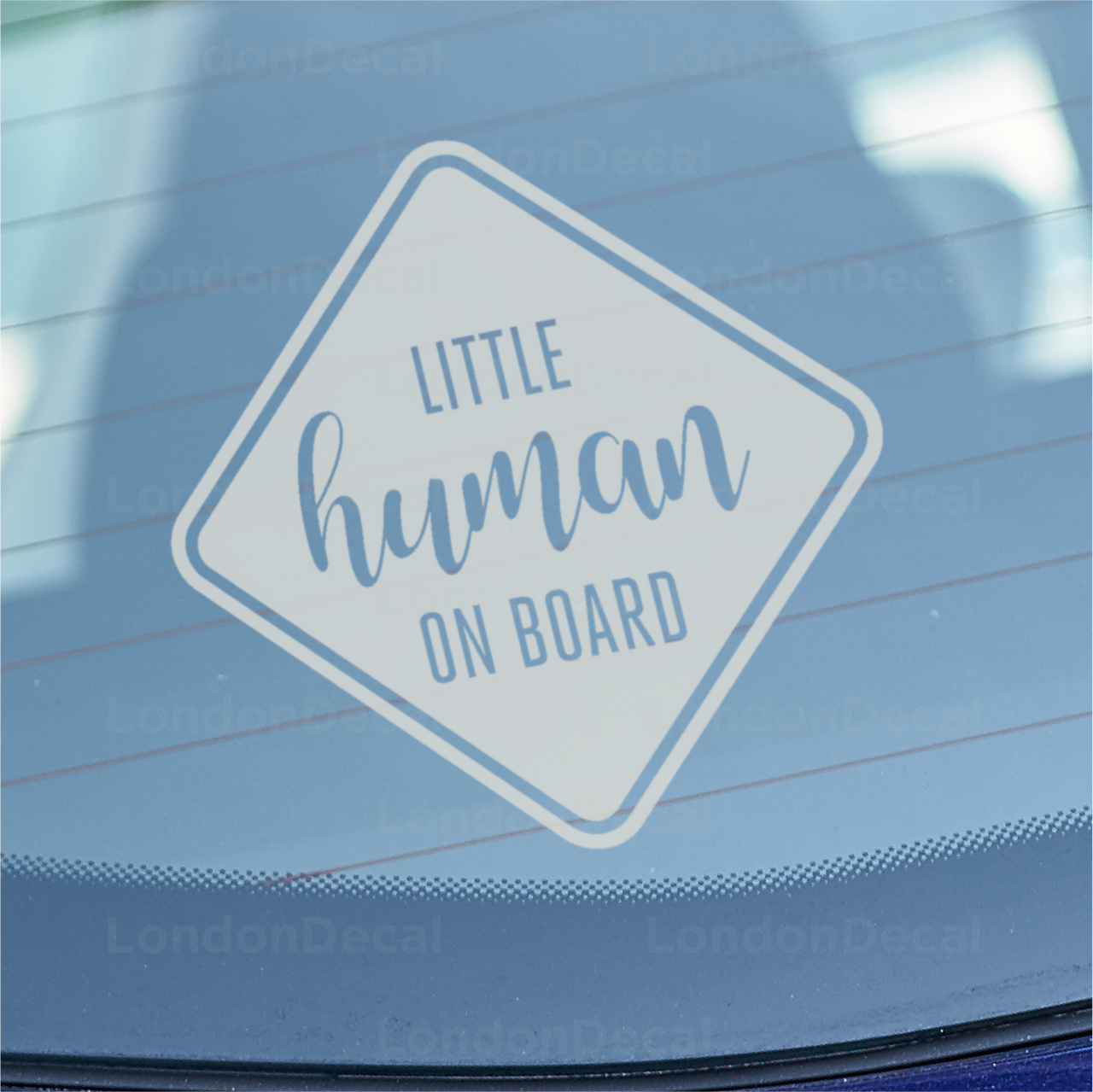 Little Human on Board Car Decal