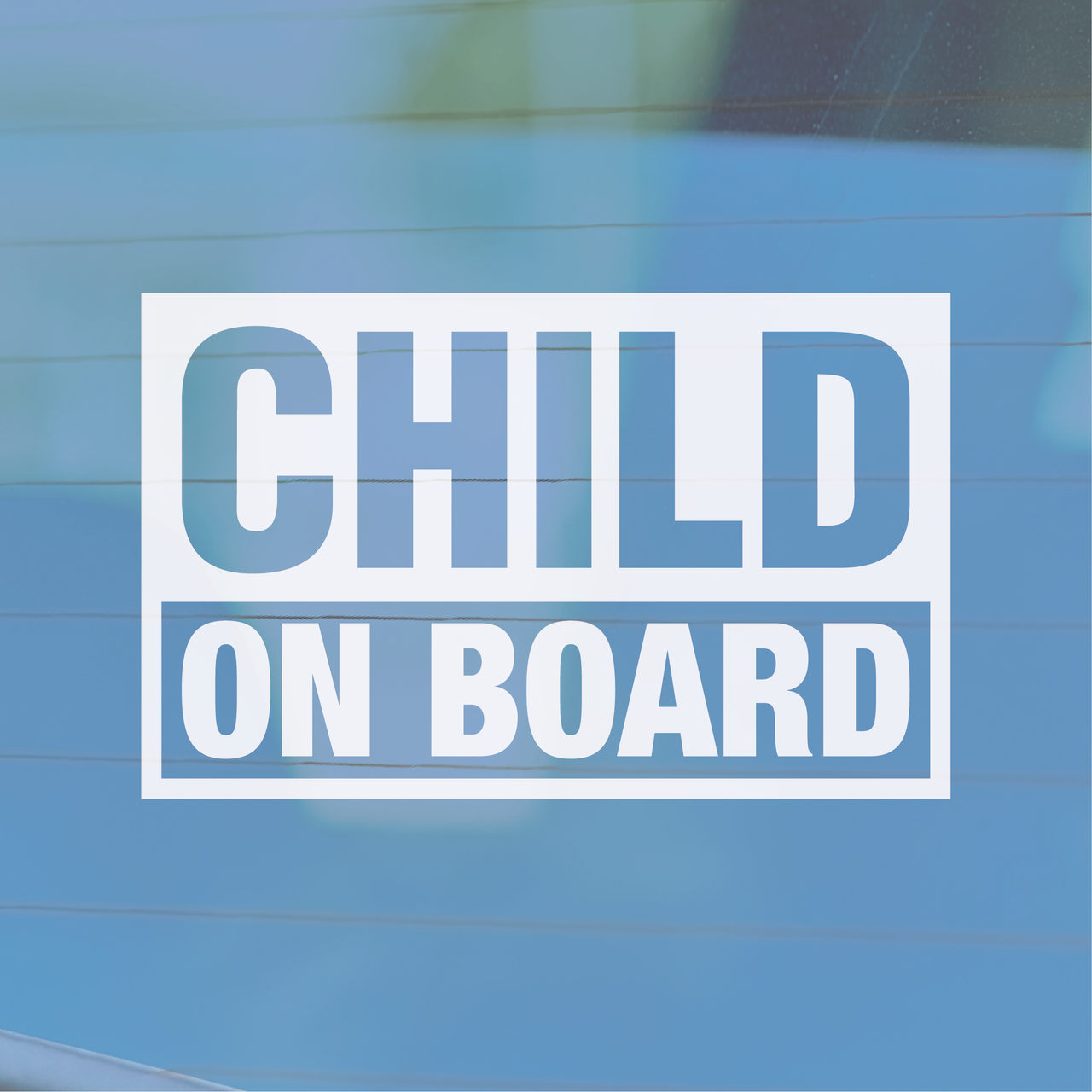 Kids On Board Car Decal