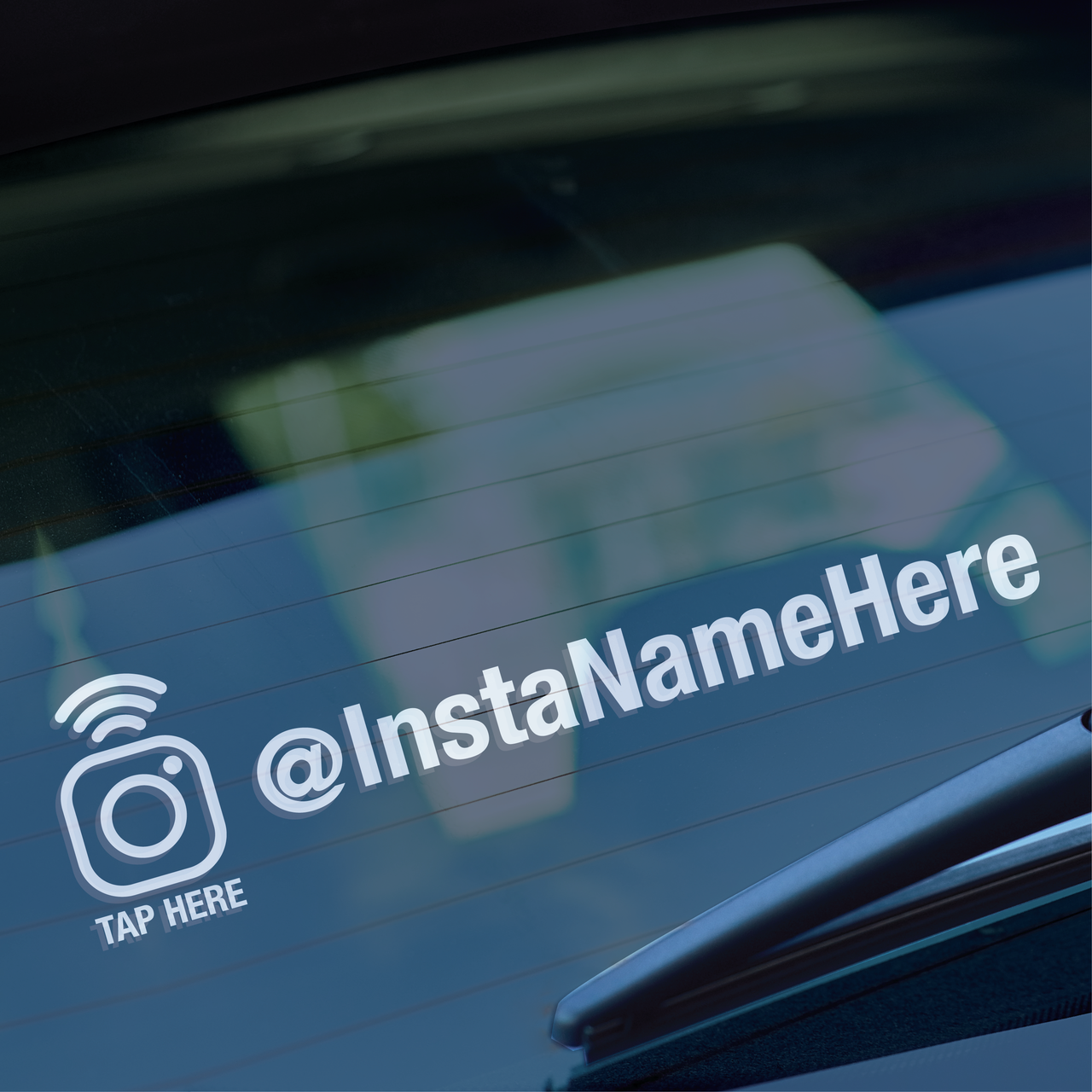 Instagram Quick Tap - Social Media Vehicle Decal