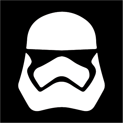 Simple Stormtrooper Helmet Star Wars Storm Trooper First Order Decal