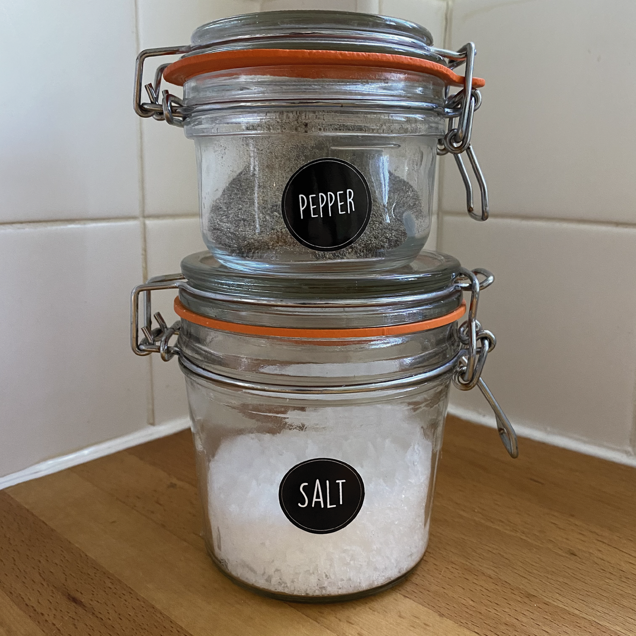 SPICE JAR LABELS - Kitchen Decals