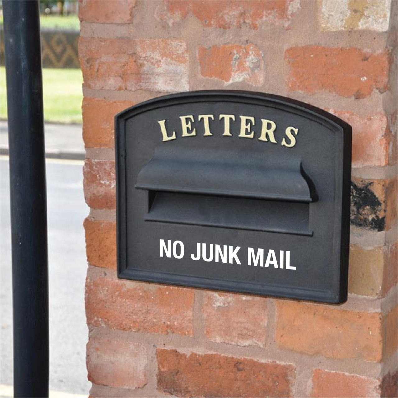 NO JUNK MAIL - Letter Box Decal