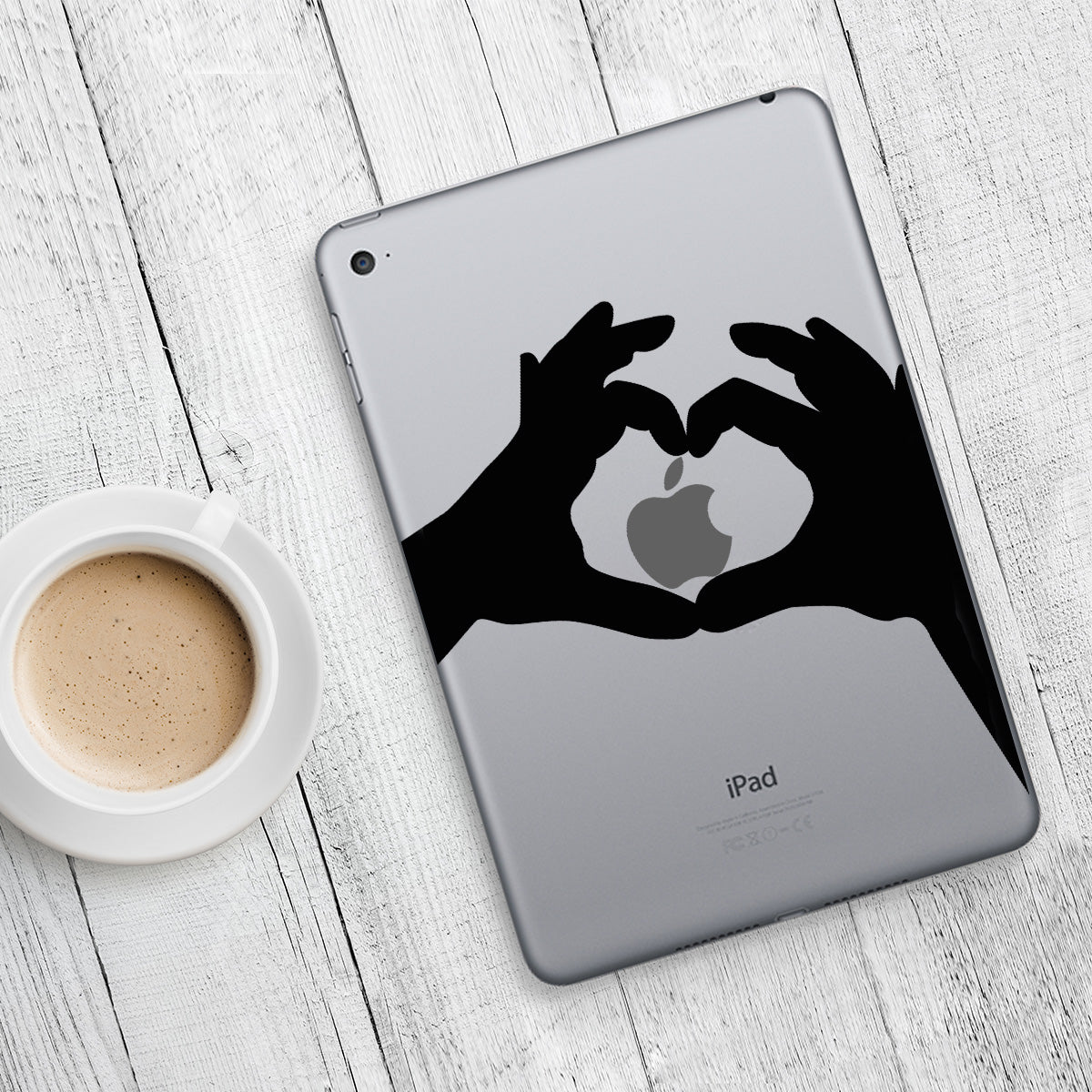 Heart Hands iPad Decal