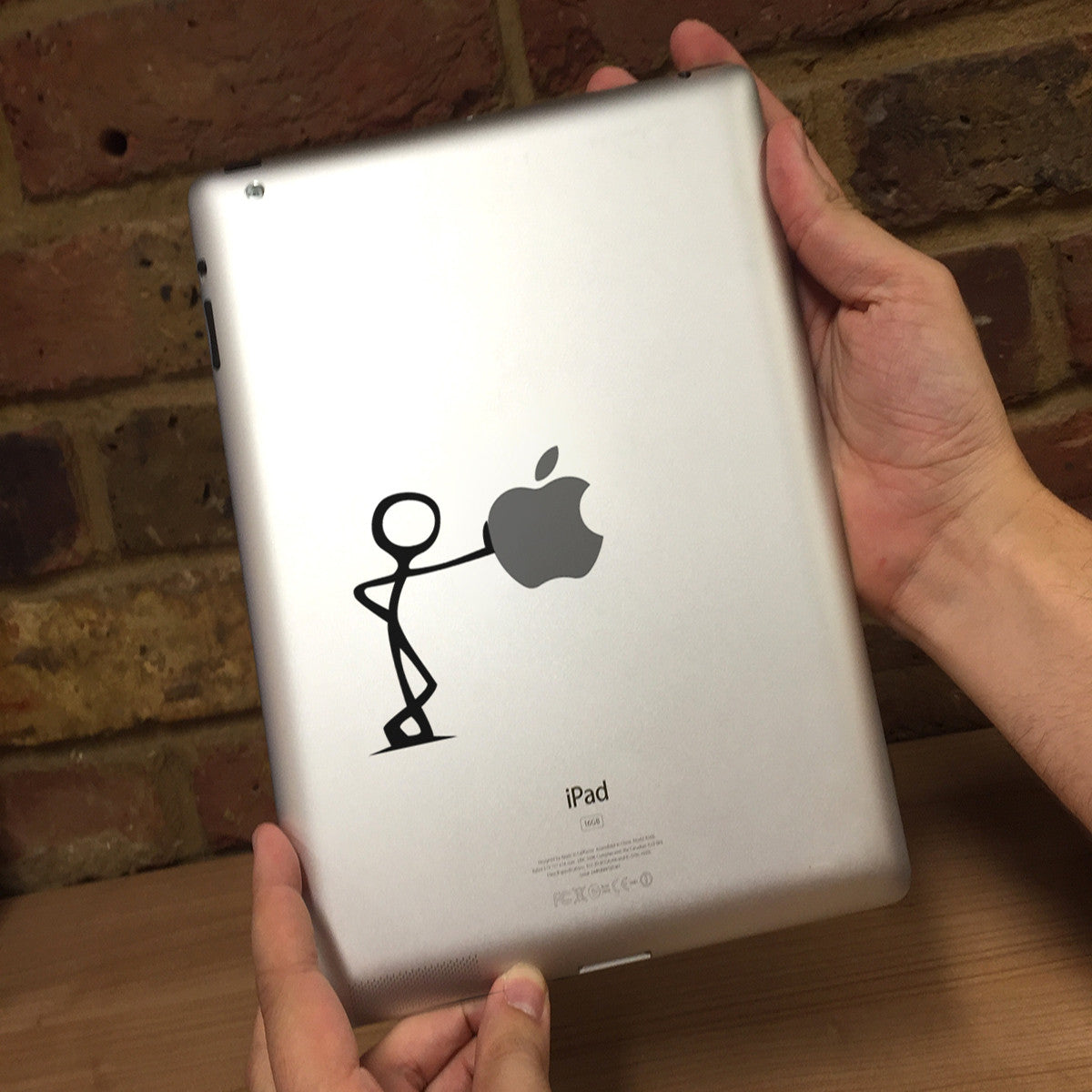Stick Man iPad Decal