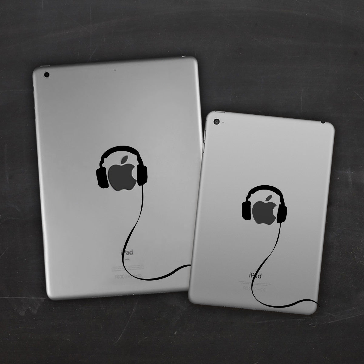 Headphones iPad Decal