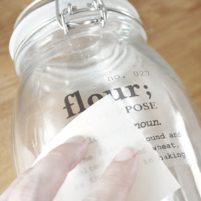 JAR LABELS - Kitchen Decals (Small Set)