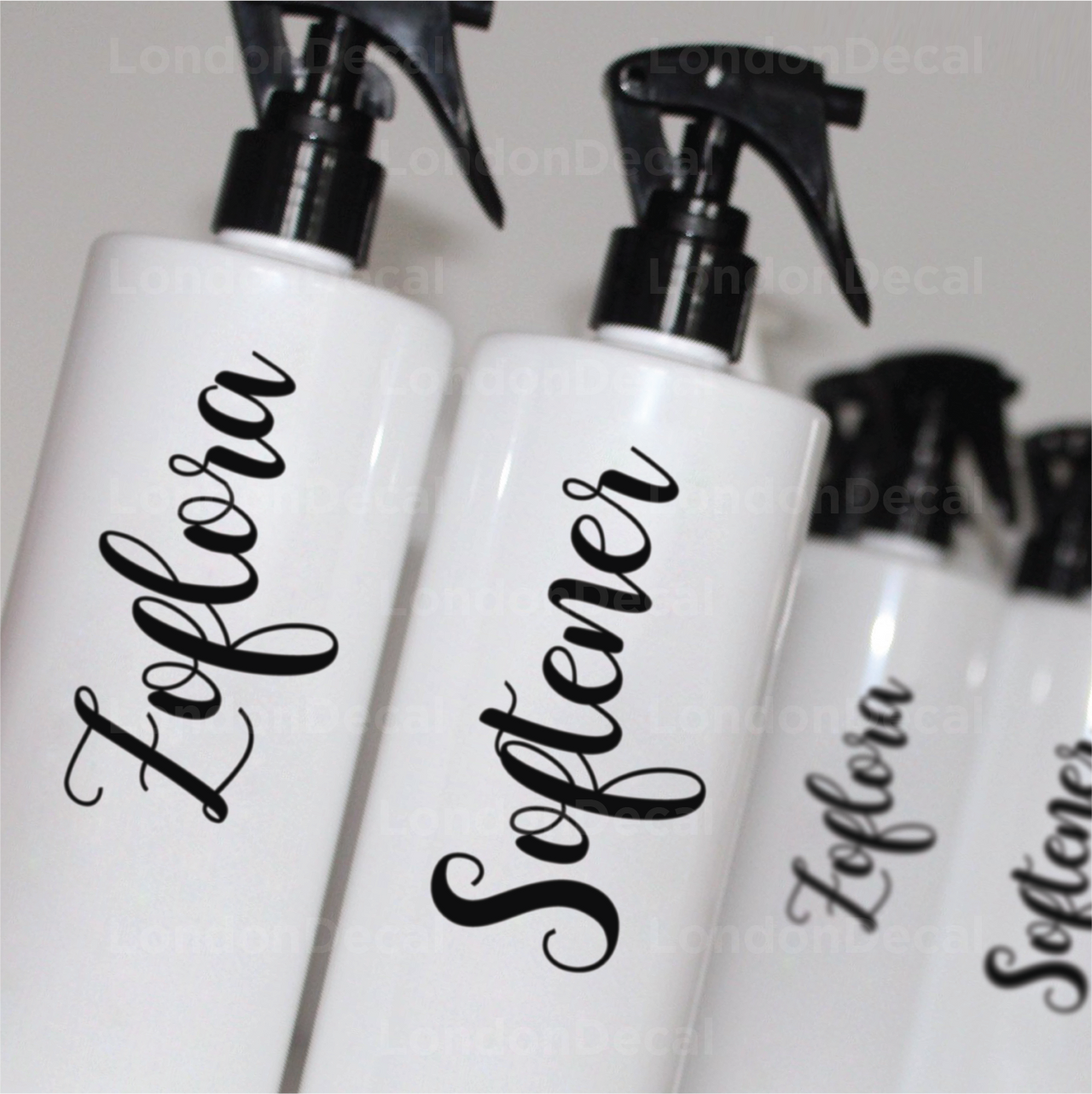 ZOFLORA AND SOFTENER - Mrs Hinch inspired spray bottle decals (Type 3)
