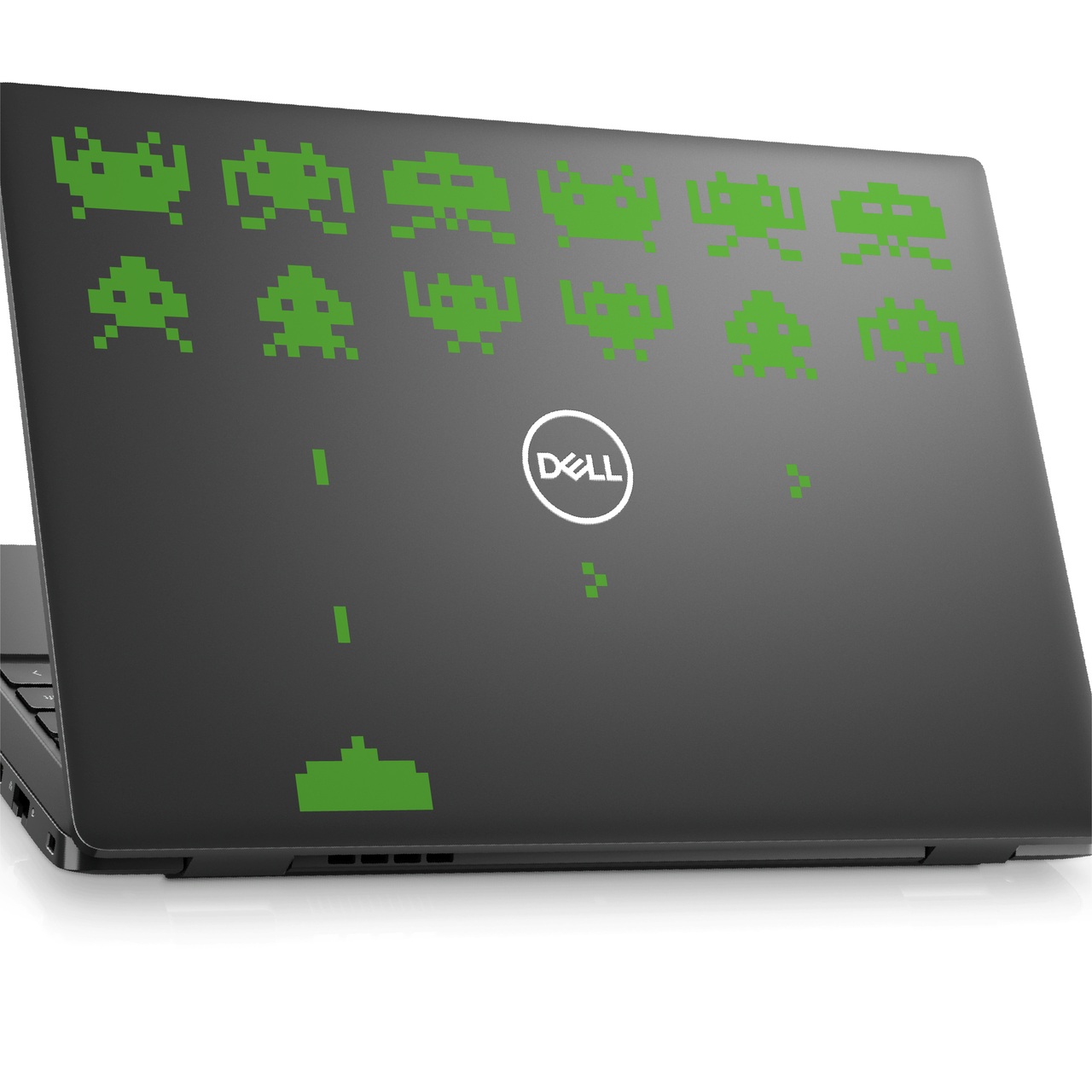 Space Invaders Laptop Decal