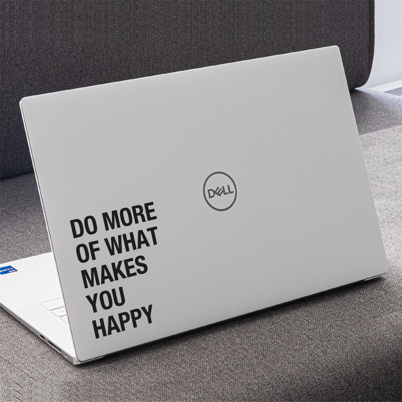 Makes You Happy Laptop Decal