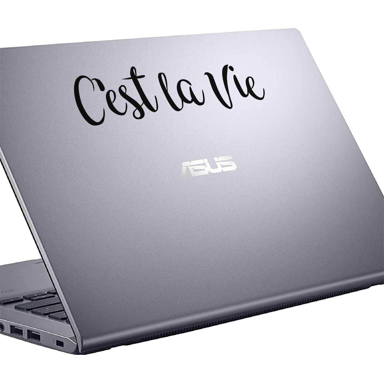C'est La Vie Laptop Decal