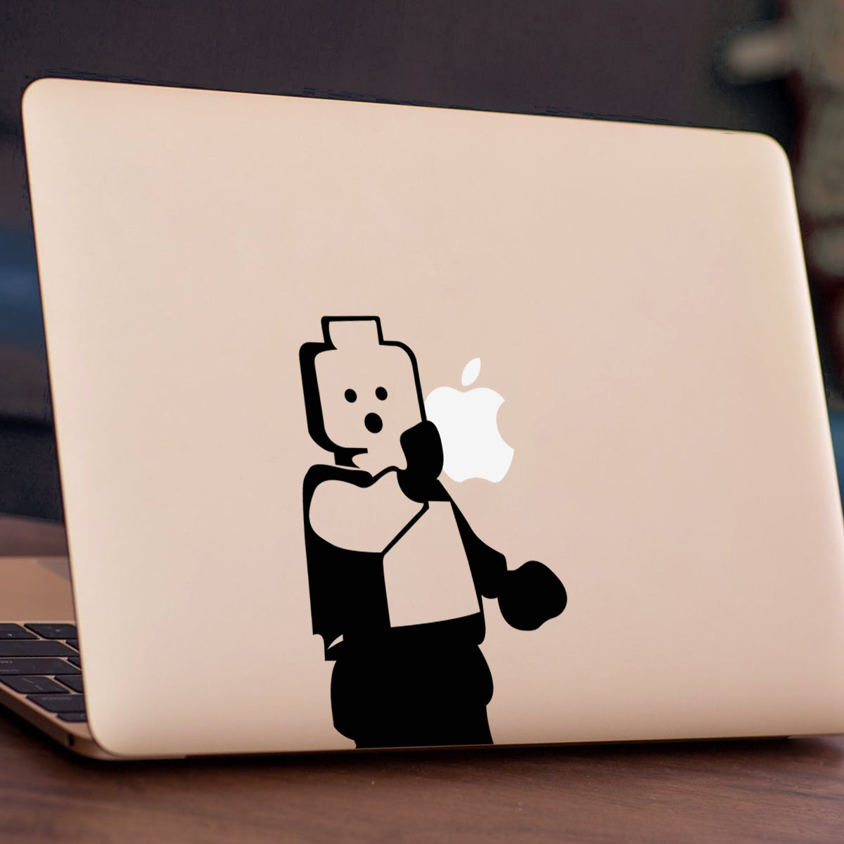 Large Legoman Macbook Decal