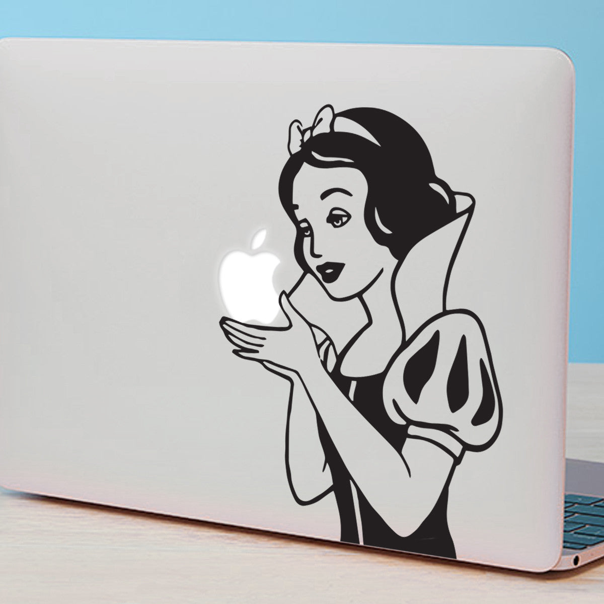 Snow White Macbook Decal
