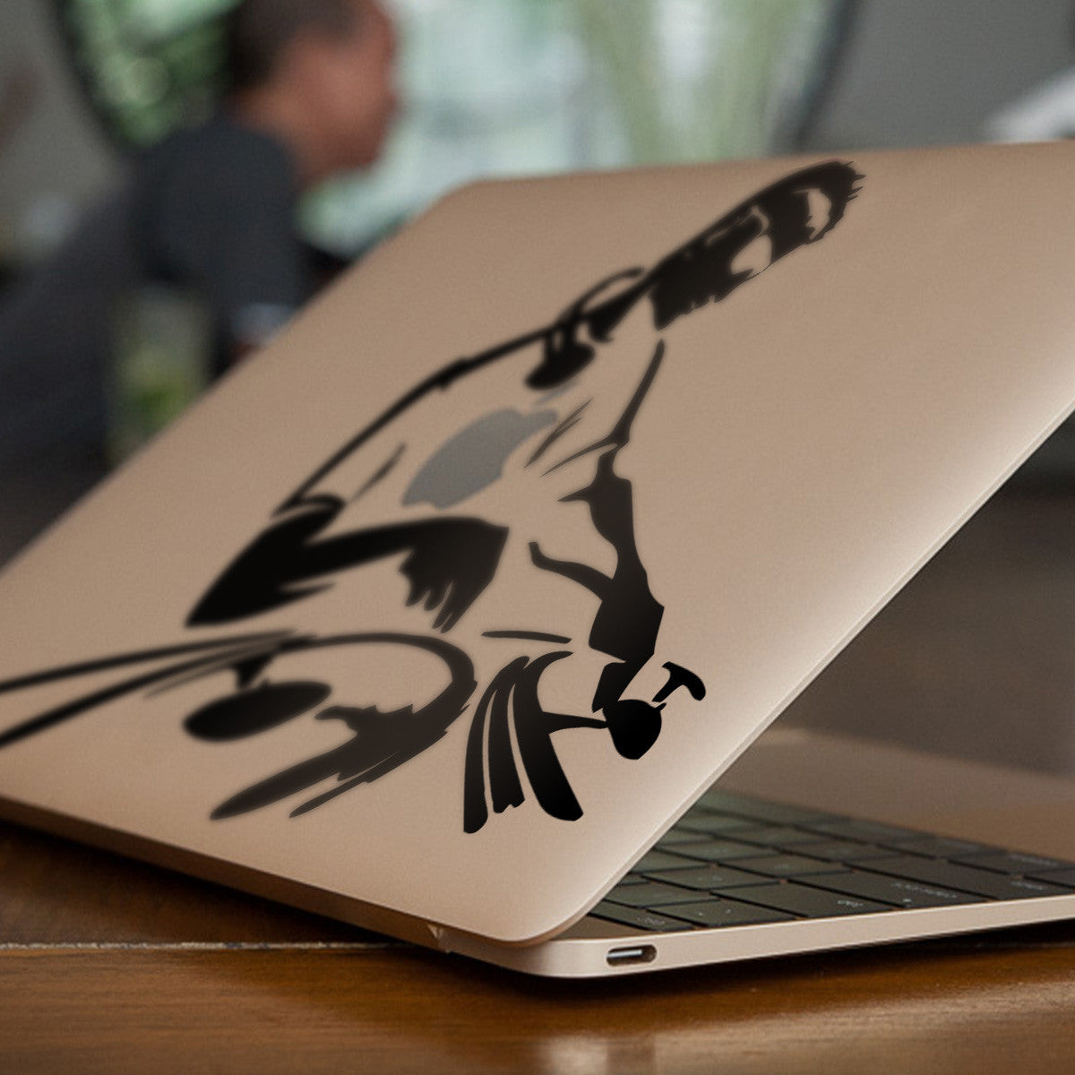 DJ Mixing Macbook Decal