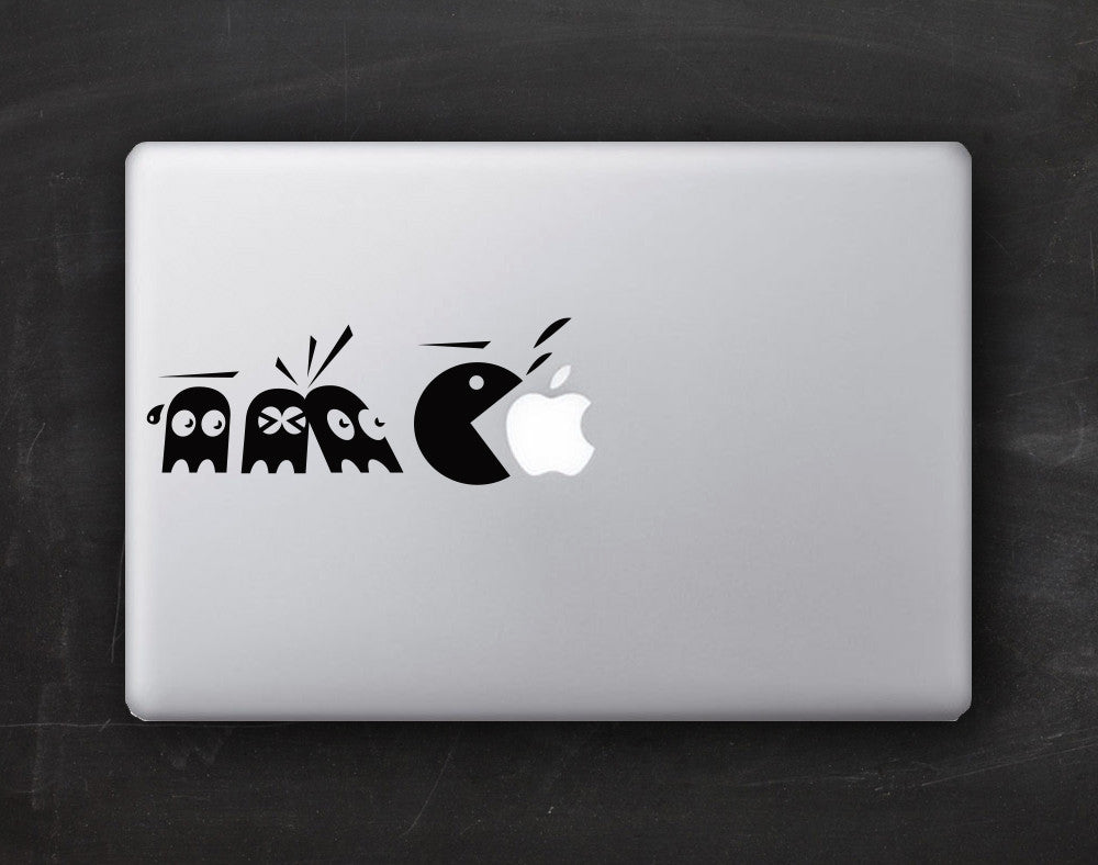 Pacman Macbook Decal