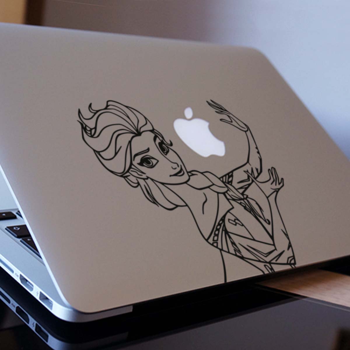 Elsa Frozen Macbook Decal