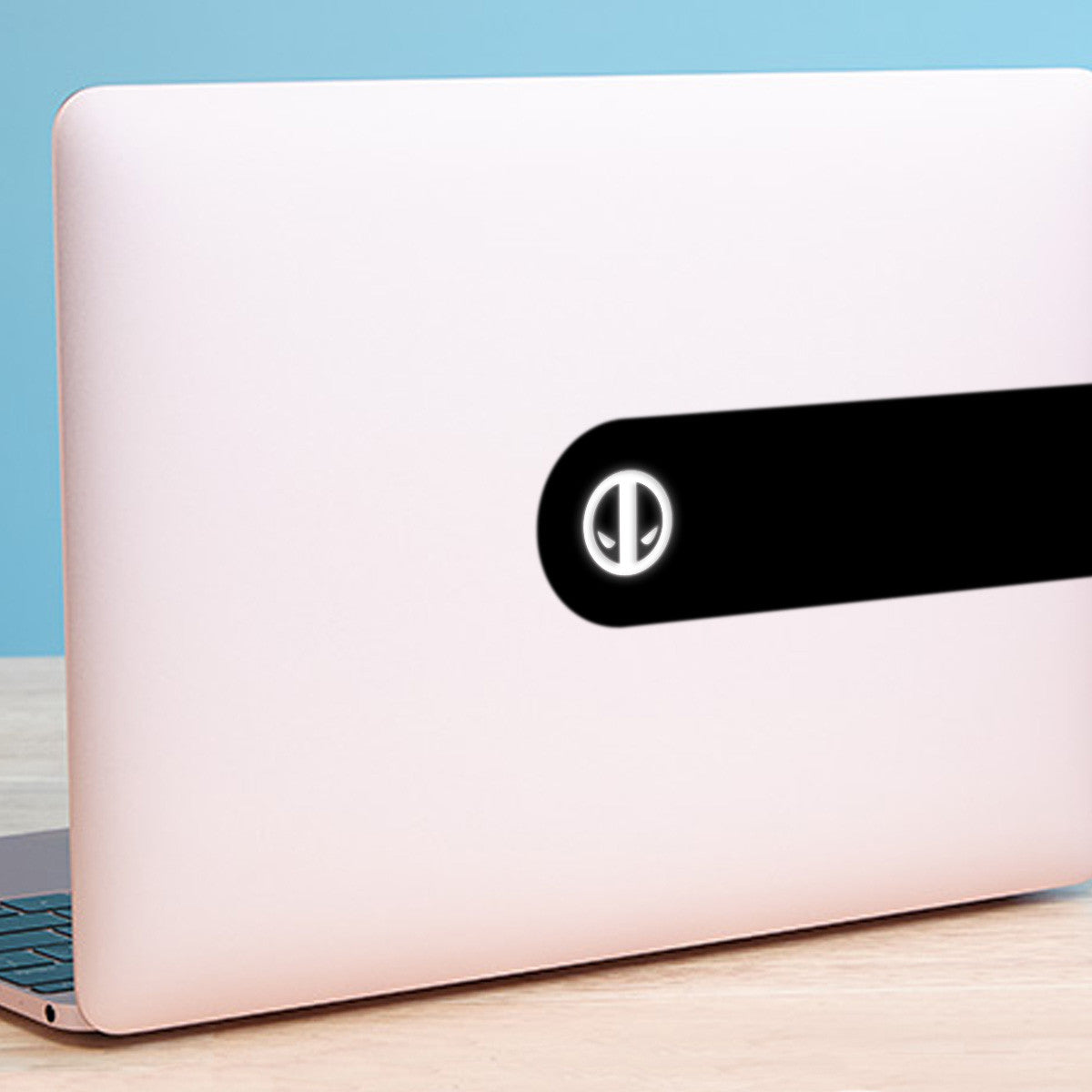 Deadpool Logo Macbook Decal