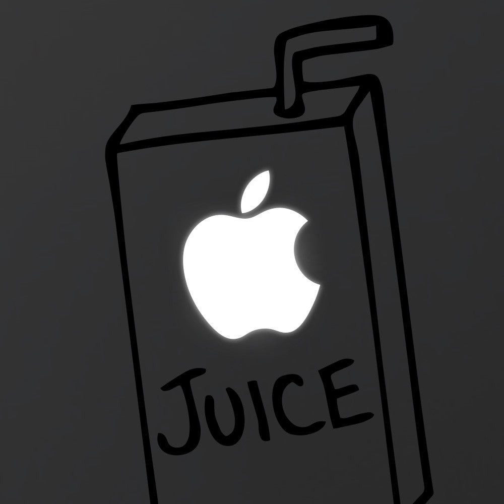 Apple Juice Macbook Decal