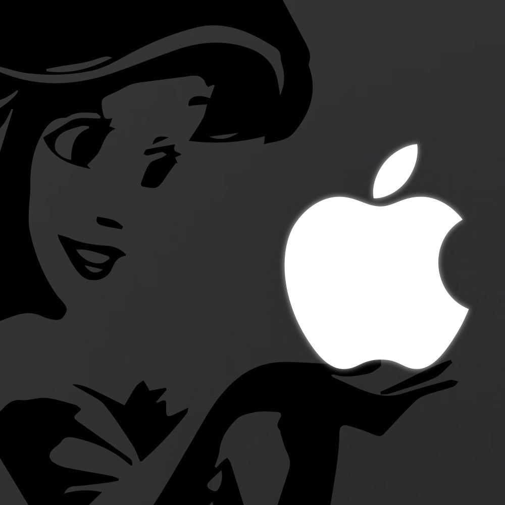 The Little Mermaid Ariel Macbook Decal