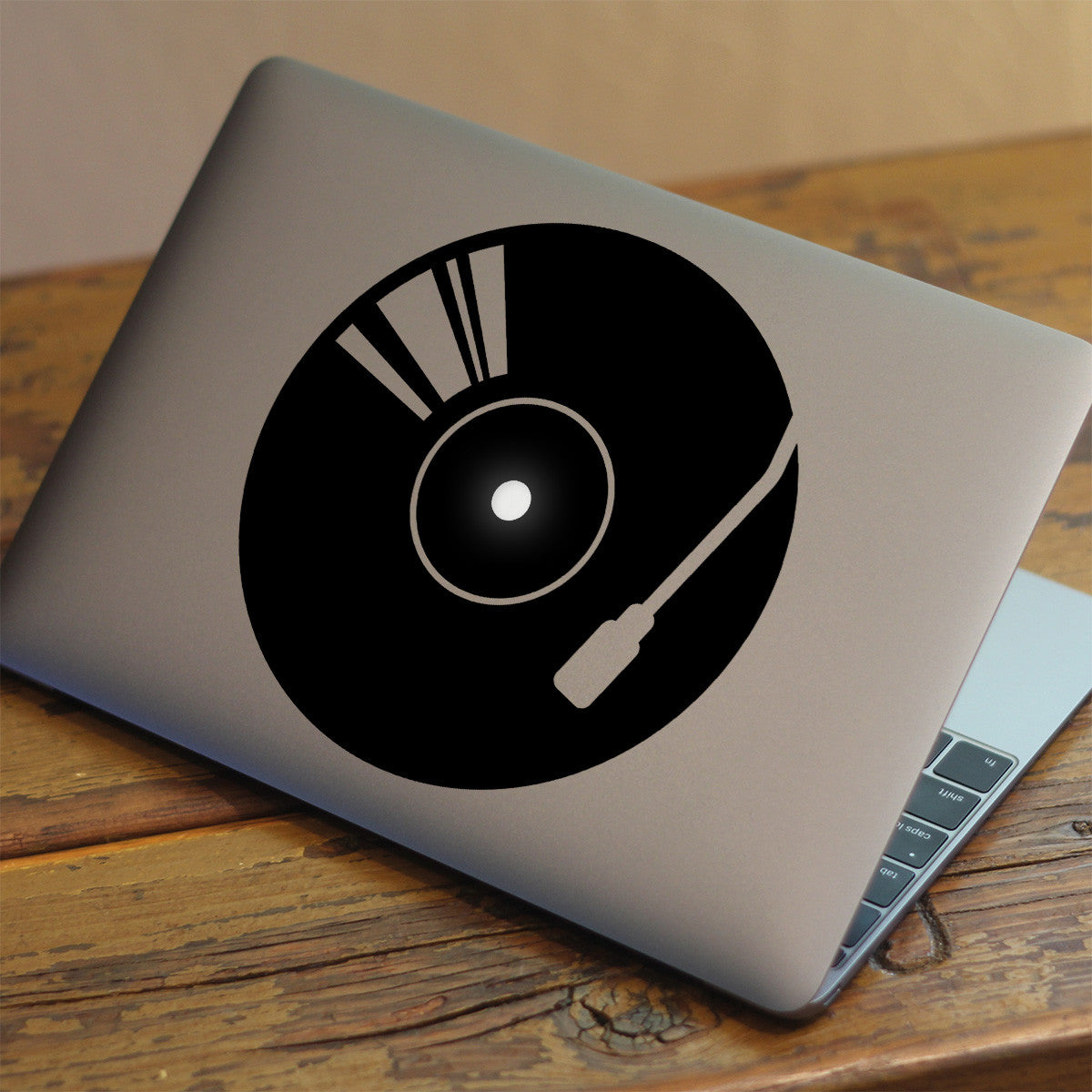 Vinyl Record Macbook Decal