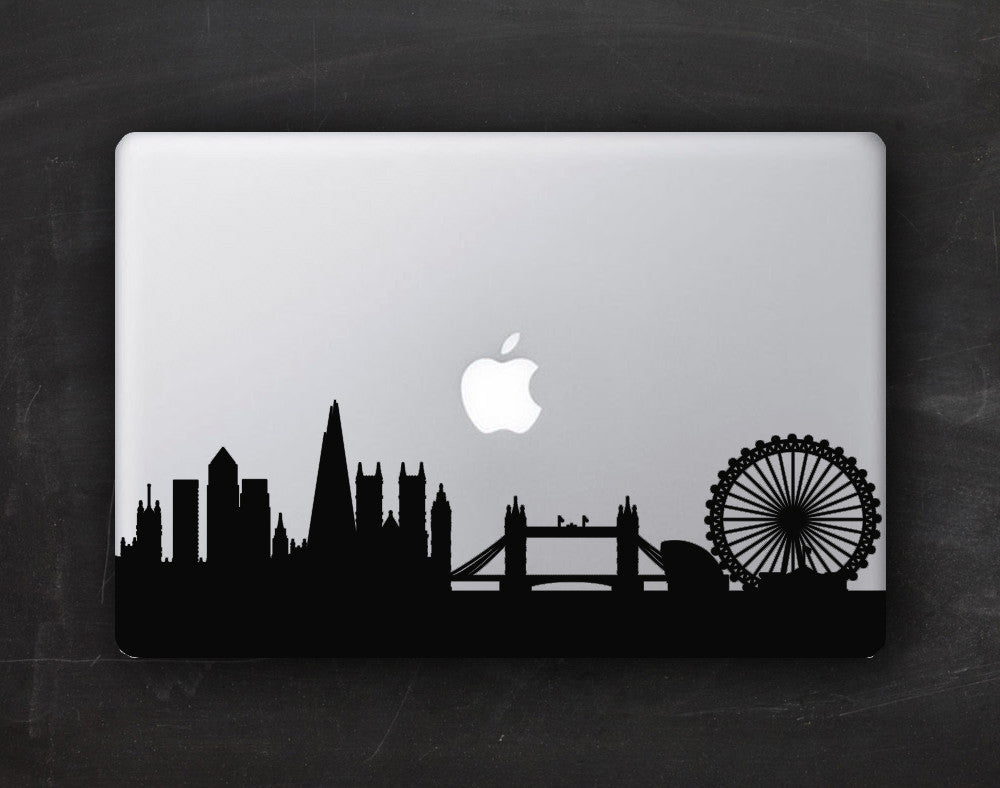 London Skyline Macbook Decal