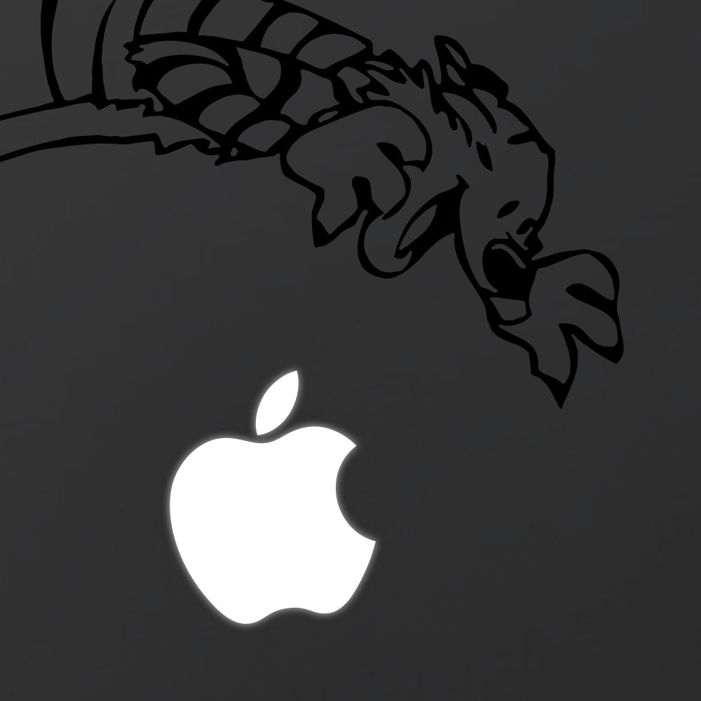 Calvin and Hobbes Macbook Decal