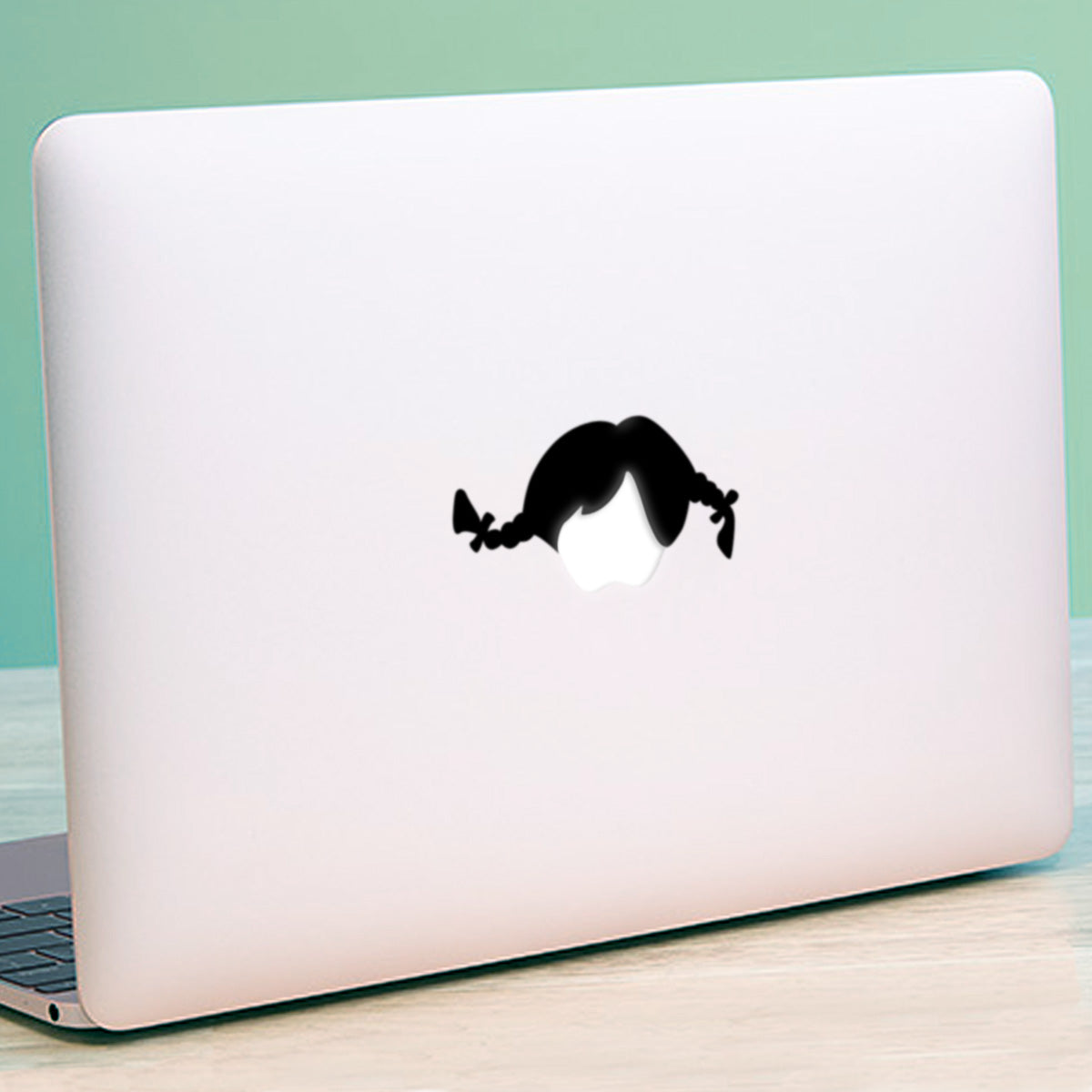 Pippi Longstocking Macbook Decal