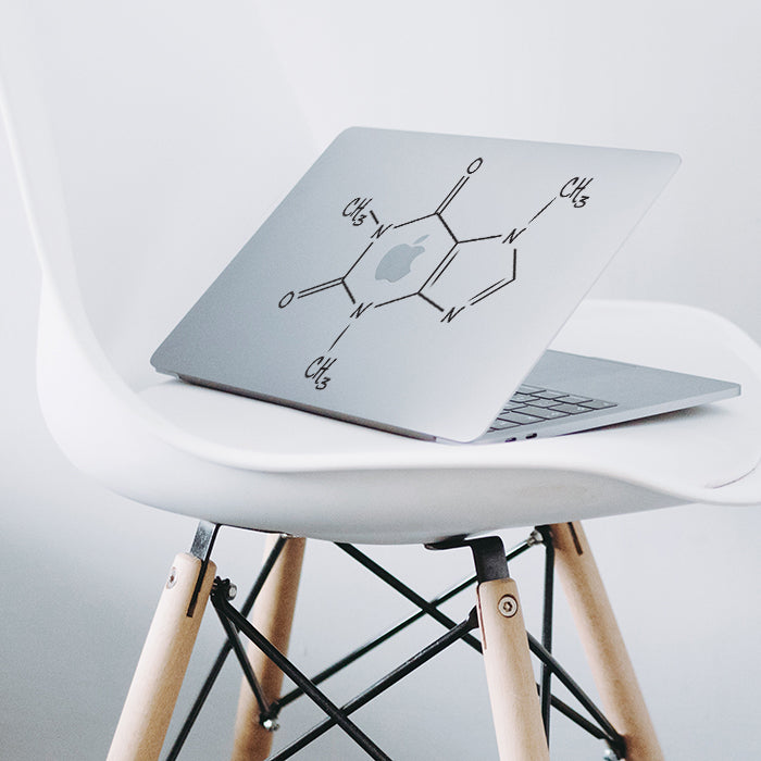 Coffee Chemical Formula Macbook Decal