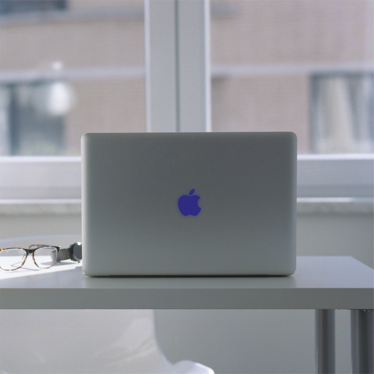 Coloured Apple Logo Macbook Decal