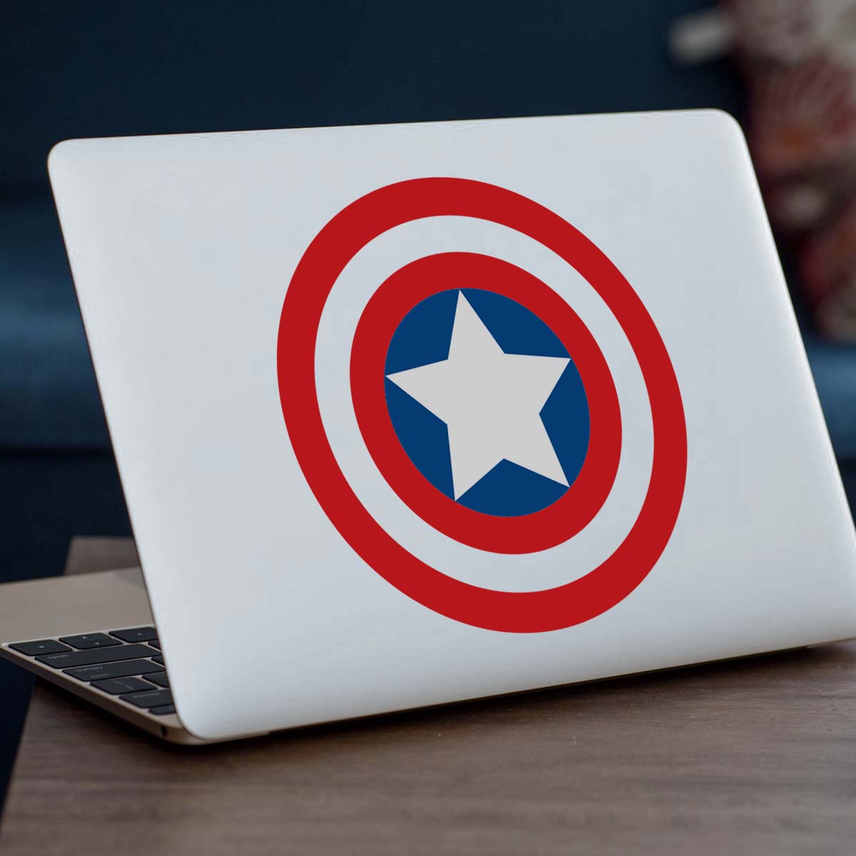 Captain America Macbook Decal