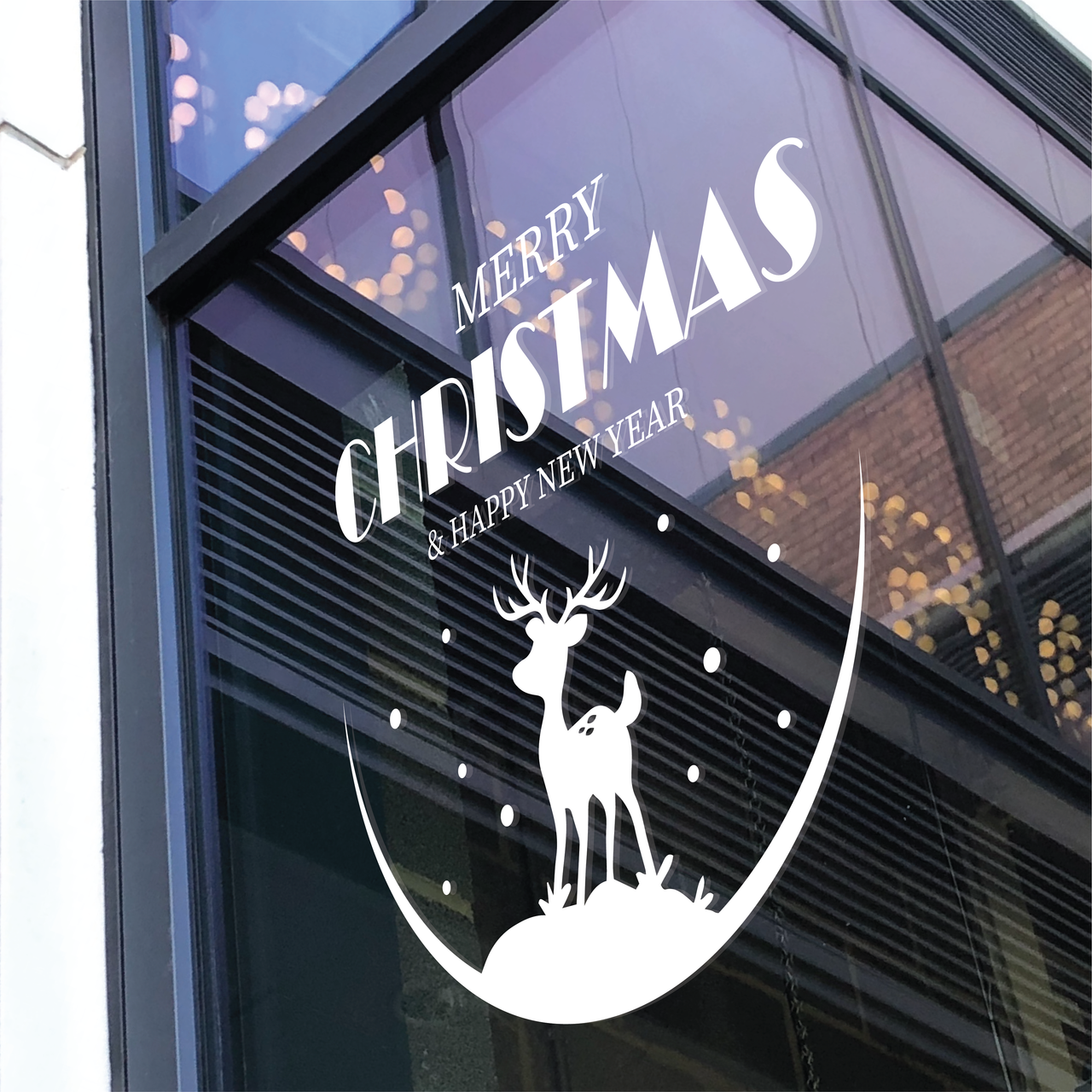 Merry Christmas - Festive Wall Decal