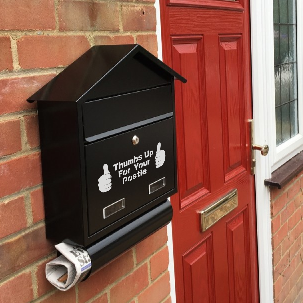 Thumbs Up For Your Postie Decal