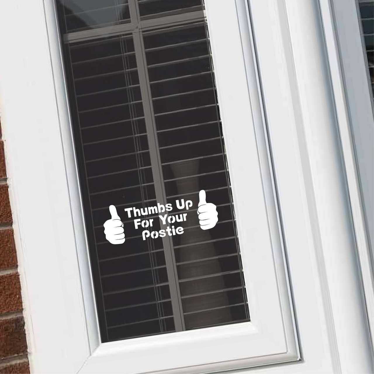 Thumbs Up For Your Postie Decal