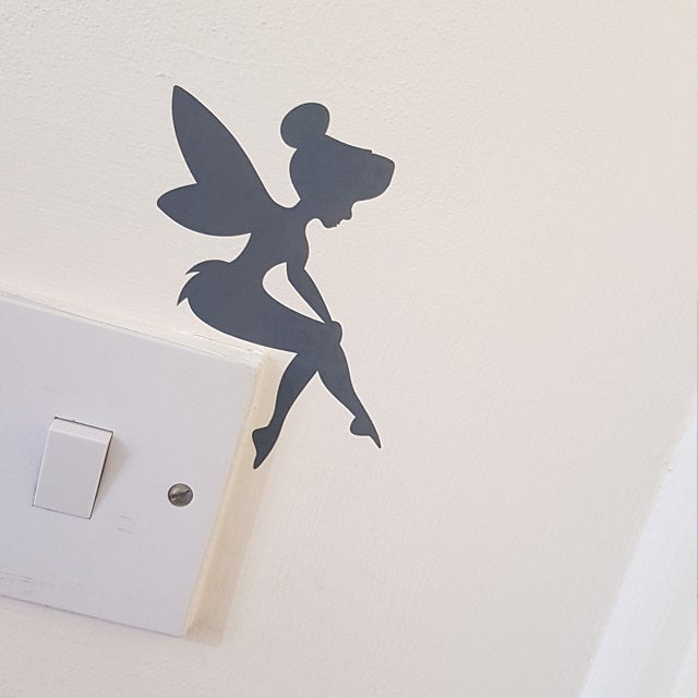 Tinkerbell Light Switch Wall Decal