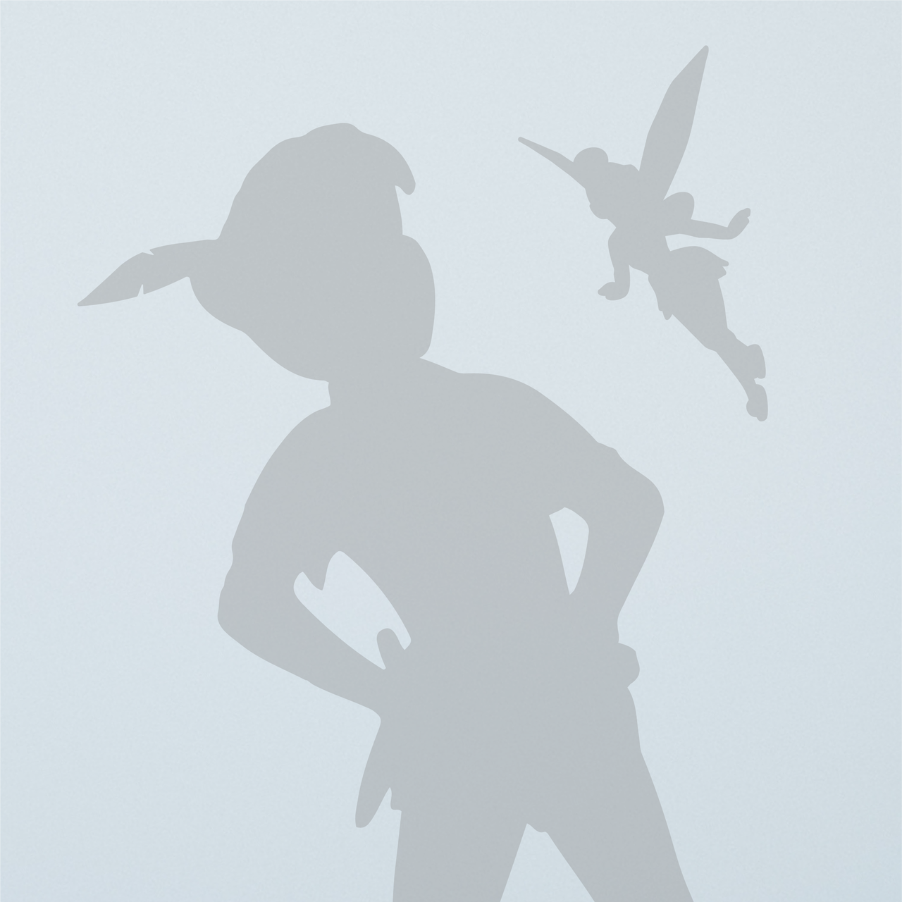 Peter Pan and Tinkerbell Wall Decal