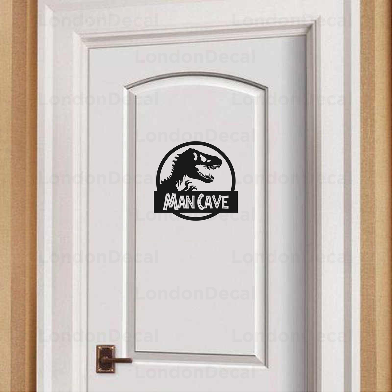 **YOUR NAME** Jurassic Park Wall Decal - TYPE 1