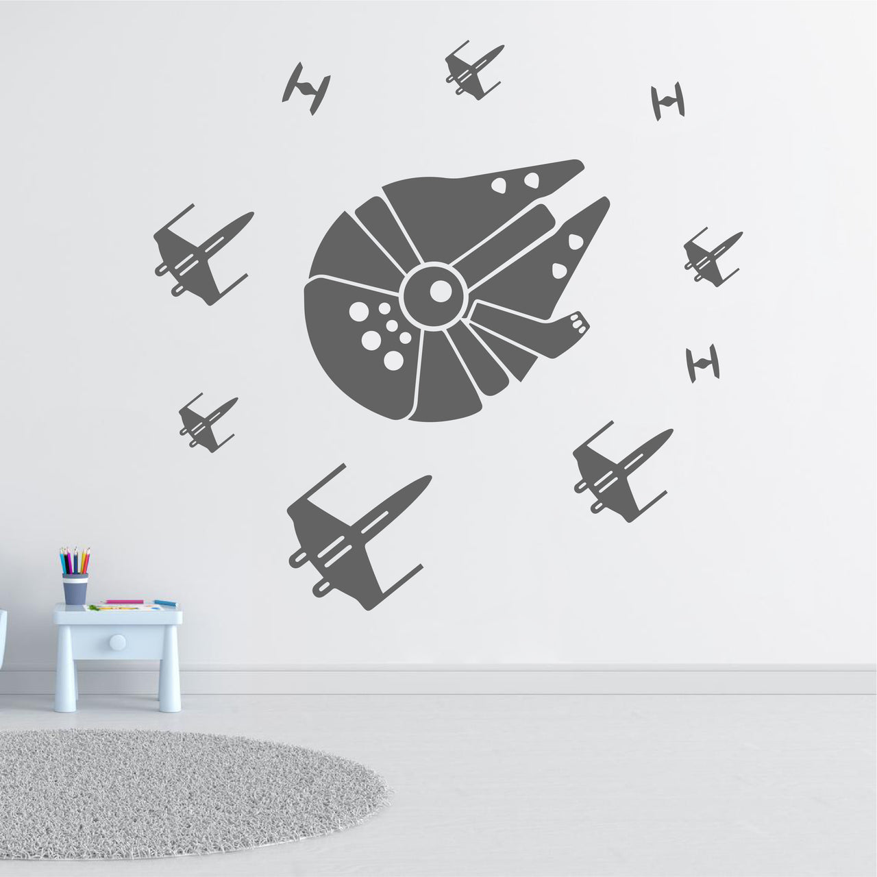 Star Wars Rebel Fleet Wall Decal