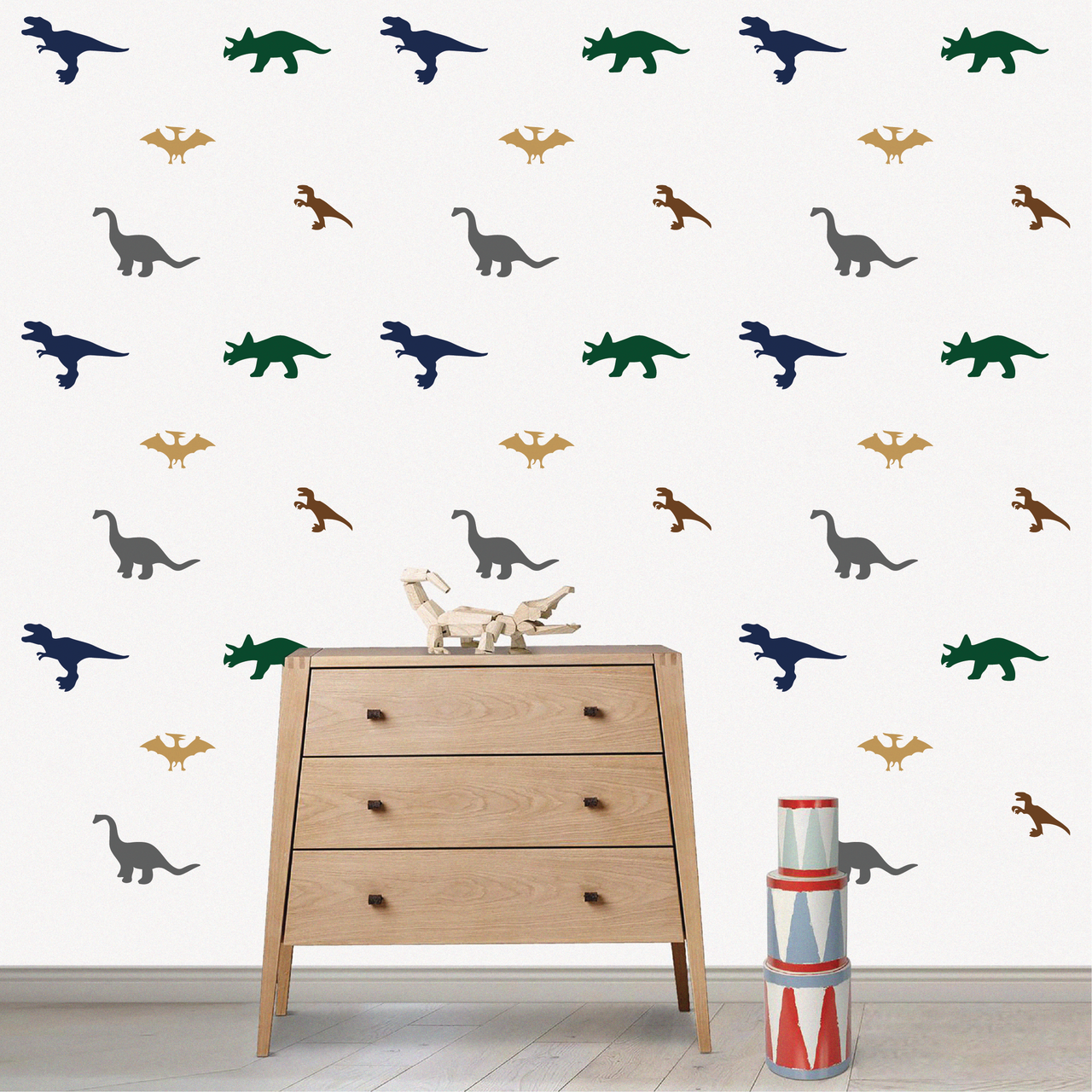 Dinosaur Wall Decal Set