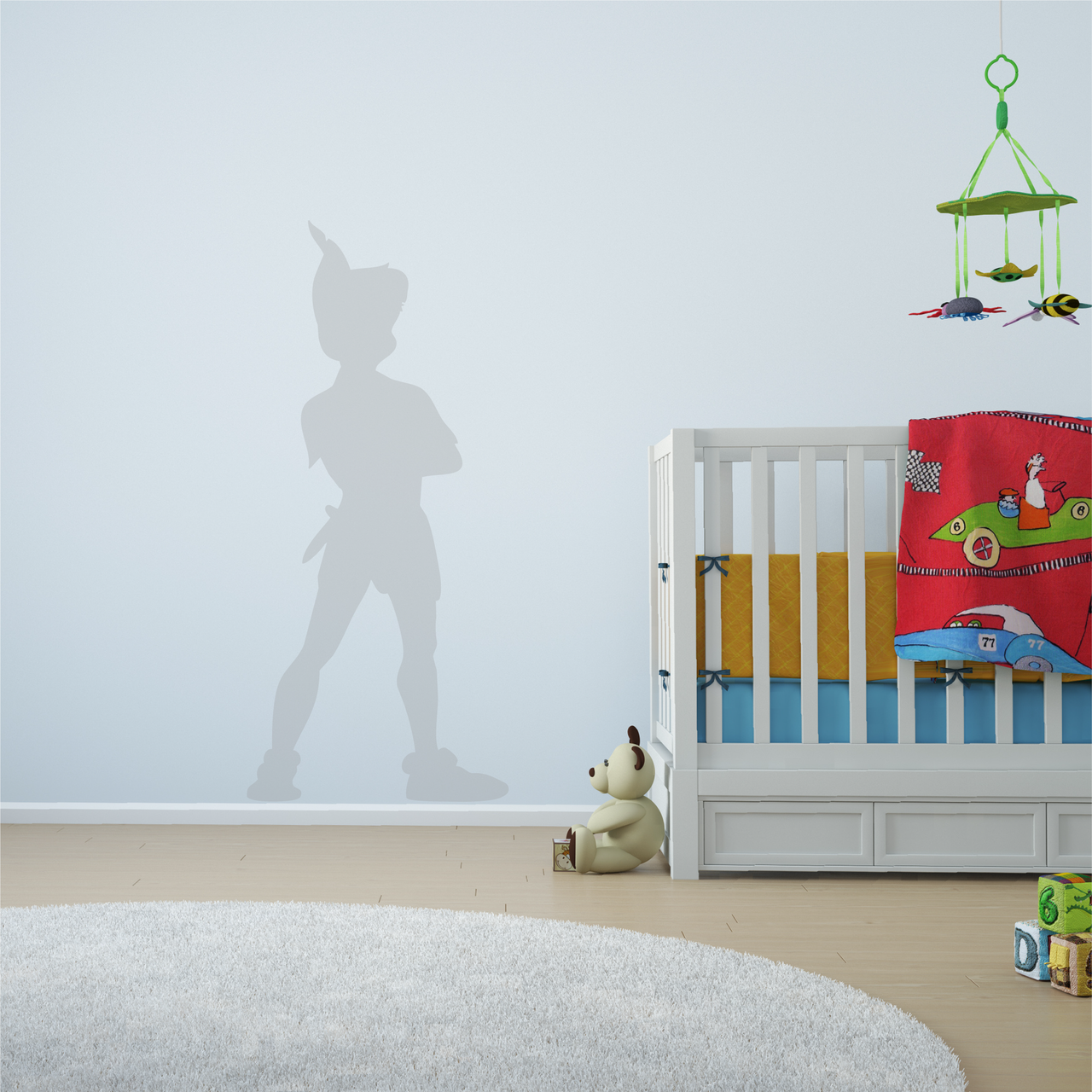 Peter Pan Shadow - Wall Decal