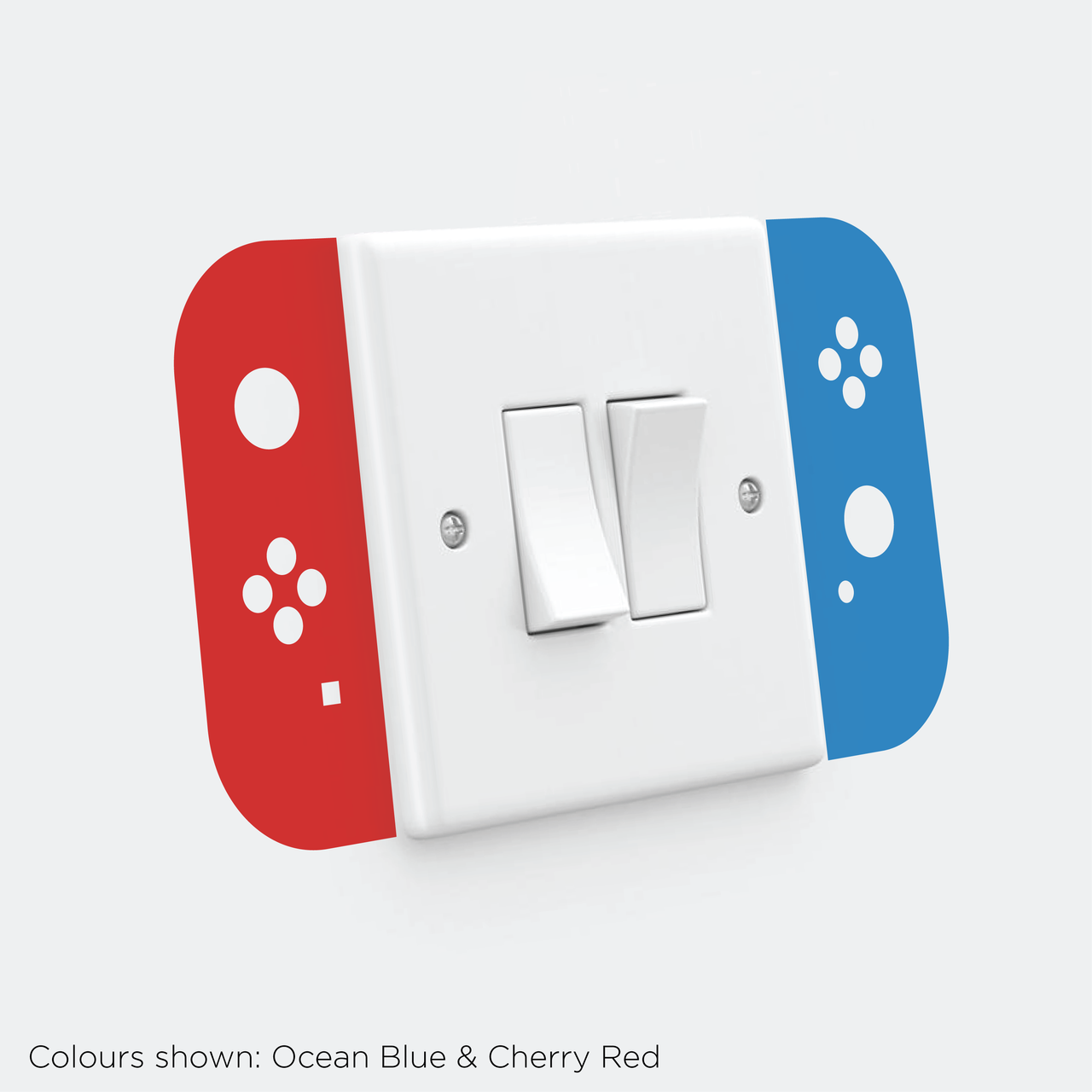 Gaming Light Switch Controller Wall Decal