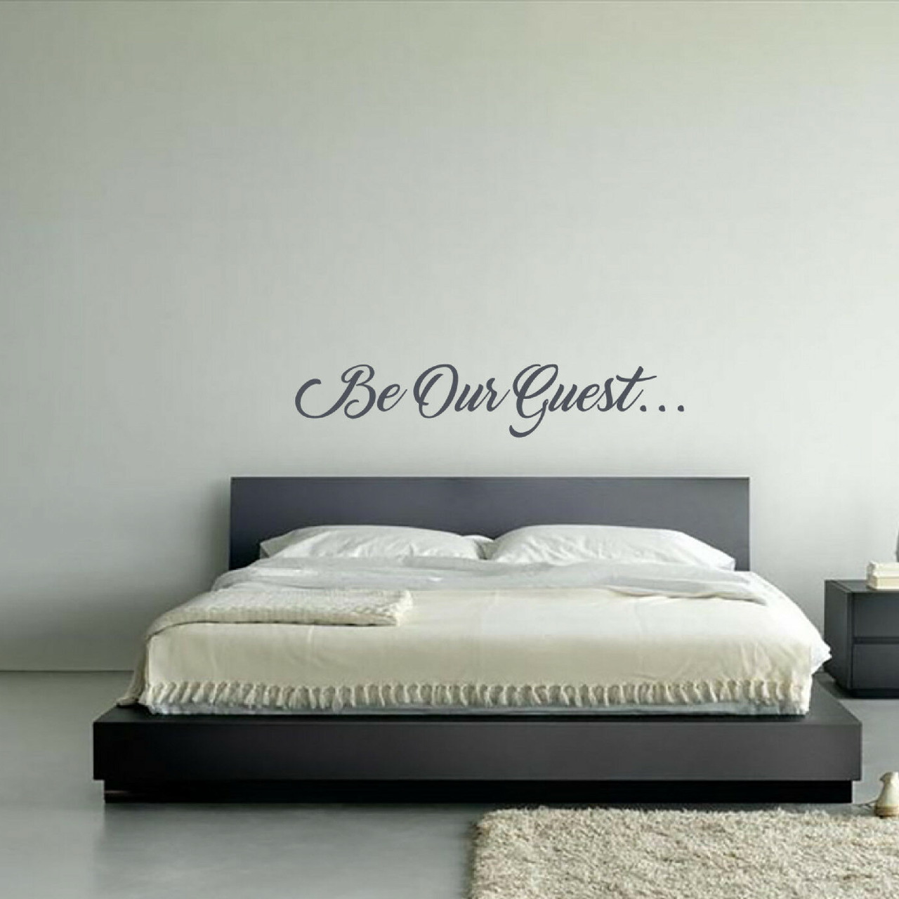 Be Our Guest Wall Decal
