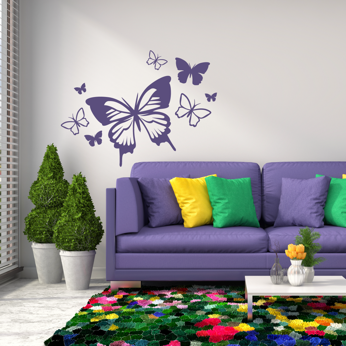 Butterflies Wall Decal