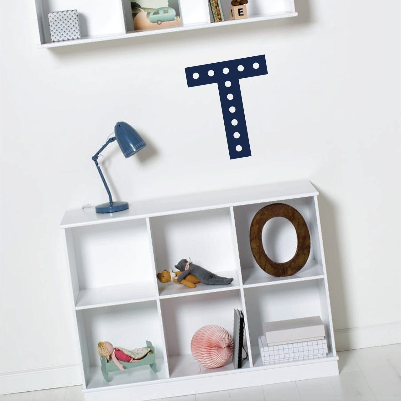 Cinema Initial Letter Wall Decal