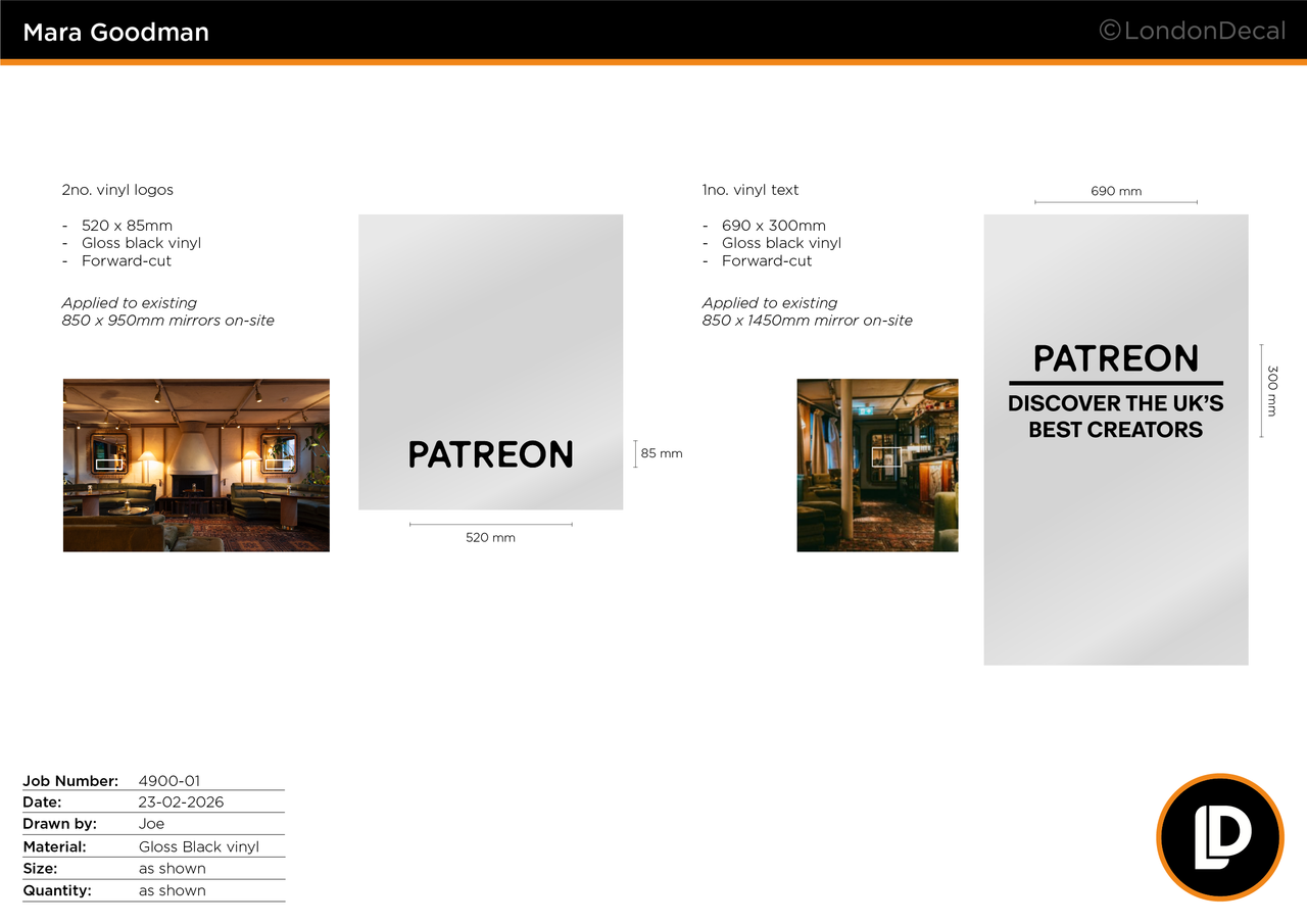 Custom Order (Ref: 4900)