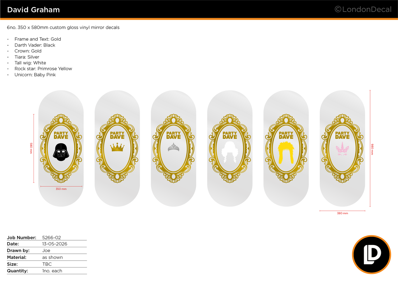 Custom Order (Ref: 5266)