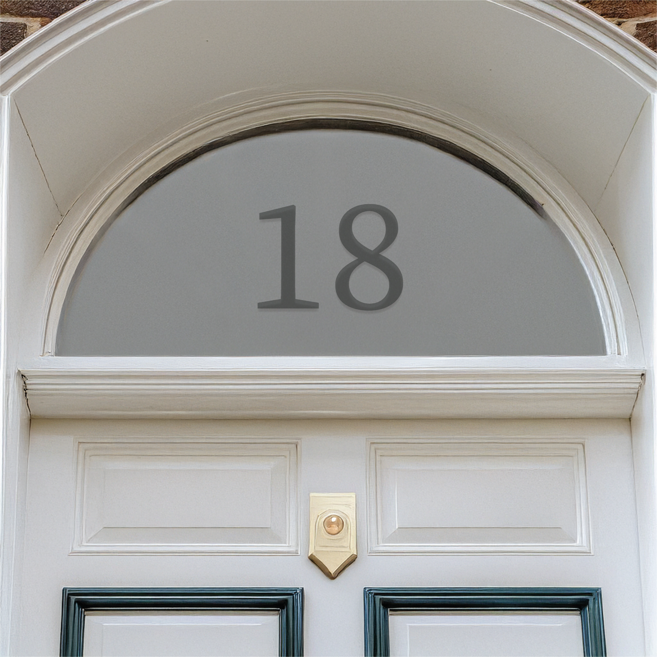 House Name Door Decal