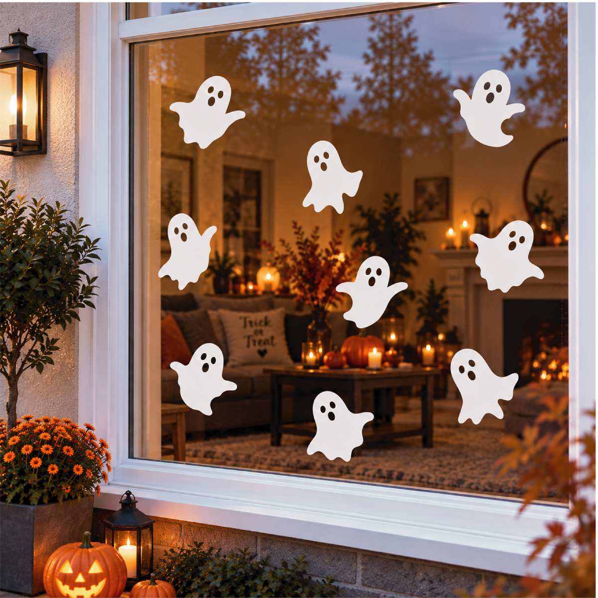Friendly Ghost Decals • Pack of 6