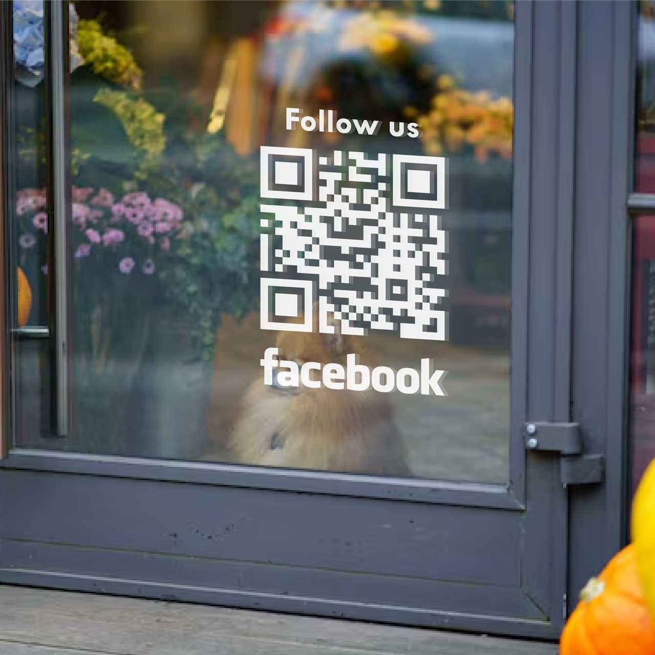 Facebook QR Code Decal Sticker