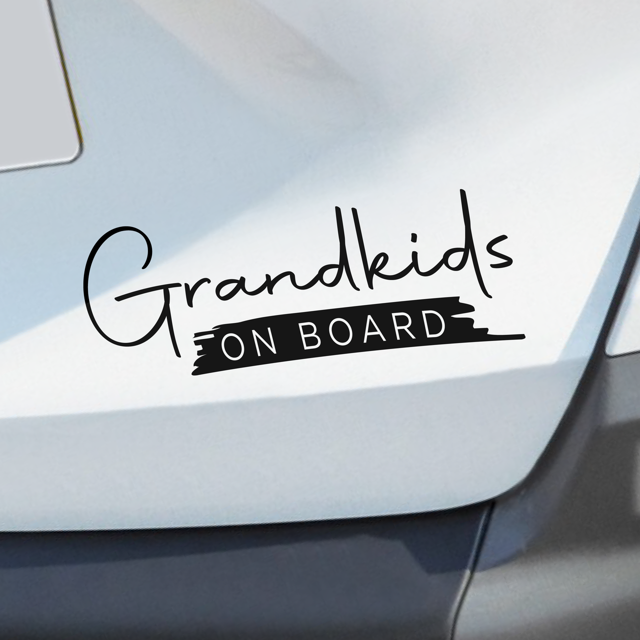 GrandKids On Board Car Decal
