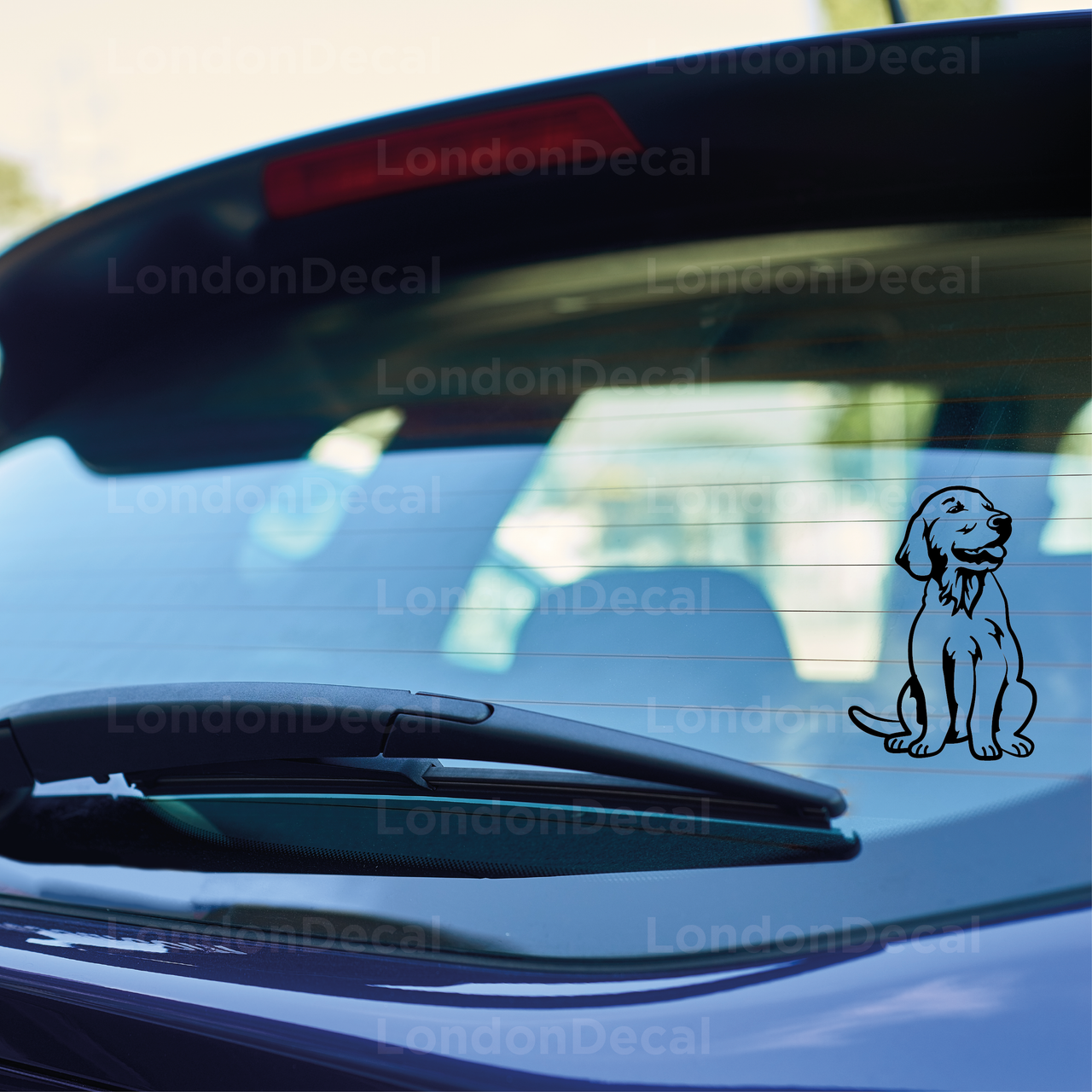 Labrador Dog Car Decal